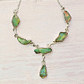 Opal Ethiopian Raw Necklace Silver Ag 925 N70