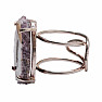 Be Beautiful Amethyst stalactite cut ring 71