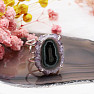 Be Beautiful Amethyst stalactite cut ring 71