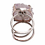 Be Beautiful Amethyst stalactite cut ring 73