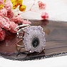 Be Beautiful Amethyst stalactite cut ring 73