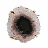 Be Beautiful Amethyst stalactite cut ring 76