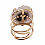 Be Beautiful Amethyst stalactite cut ring 76