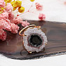 Be Beautiful Amethyst stalactite cut ring 76