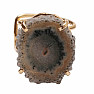 Be Beautiful Amethyst stalactite cut ring 78