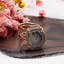 Be Beautiful Amethyst stalactite cut ring 78
