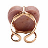 Be Beautiful Crystal Strawberry Ring 8