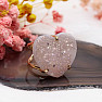 Be Beautiful Agate heart aqua aura ring 83