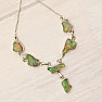Opal Ethiopian Raw Necklace Silver Ag 925 N83