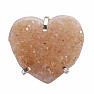 Be Beautiful Agate heart aqua aura ring 85