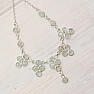 Moonstone rainbow necklace silver Ag 925 85259