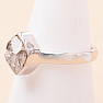 Herkimer diamond ring silver Ag 925 LOT88