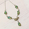 Opal Ethiopian Raw Necklace Silver Ag 925 N88