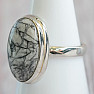 Pinolite silver ring Ag 925 R88