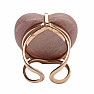 Be Beautiful Crystal Strawberry Ring 9