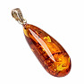 Amber pendant silver Ag 925 no. 9