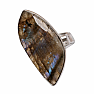 Labradorite Witch Ring Power of Intuition No. 9