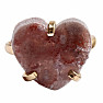 Be Beautiful Amethyst Pink Heart Ring 92