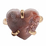 Be Beautiful Amethyst Pink Heart Ring 95