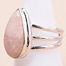 Morganite ring silver Ag 925 95744