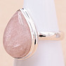Morganite ring silver Ag 925 95776