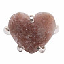 Be Beautiful Amethyst Pink Heart Ring 96