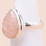 Morganite ring silver Ag 925 96059