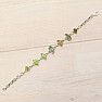 Ethiopian opal raw bracelet silver Ag 925 B99