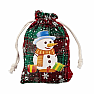 Jute bag Snowman