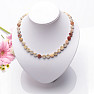 Agate heart necklace
