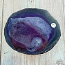 Agate polished slice 11