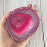 Agate polished slice 19