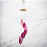 Agate carillon pink
