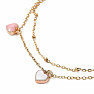 Stainless steel anklet Heart