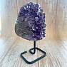 Amethyst druse on stand No. 16