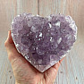 Amethyst Heart Druze Brazil 1