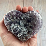 Amethyst Heart Druze Brazil 3