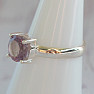 Amethyst cut ring silver Ag 925 46532