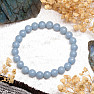 Angelite bead bracelet A quality 8 mm