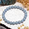 Angelite bead bracelet A quality 8 mm