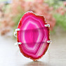 Agate slice unique bracelet AP-23