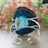 Agate slice unique bracelet AP-33