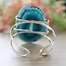 Agate slice unique bracelet AP-34