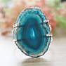 Agate slice unique bracelet AP-34