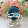 Agate slice unique bracelet AP-39