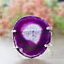 Agate slice unique bracelet AP-46