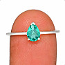 Apatite blue neon ring silver Ag 925 RBC308
