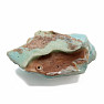 Aragonite blue raw Afghanistan 1