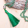Aventurine necklace with tassel