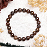 Bronzite bead bracelet AA quality 8 mm